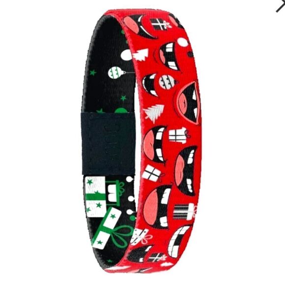 ZOX "MERRY CHRITHMATH" #217 TINSEL TUNES CHRISTMAS GOLDIE Collectible wristband - Picture 10 of 12